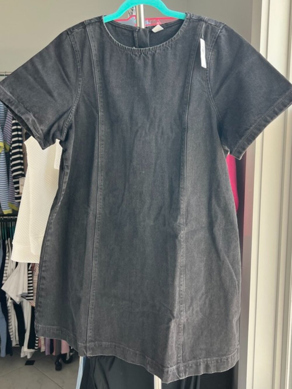 *NWT* OLD NAVY Black Denim Dress Women's Size XL